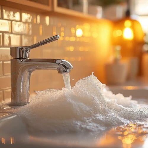 Professional bathroom sink overflow cleanup service underway at a property in Pembroke Pines, FL