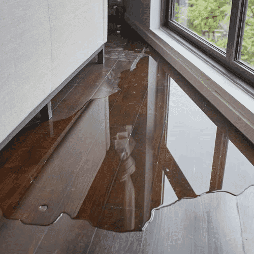 After results of Hardwood or Wood Floor Water Damage Restoration project completed for a property in Pembroke Pines, FL