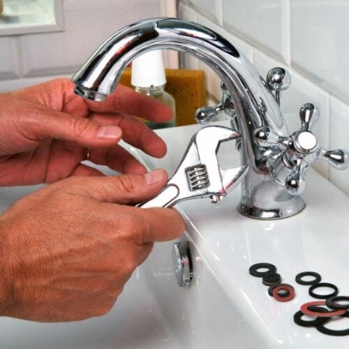 After results of leaky faucet and fixtures repair project completed for a property in Pembroke Pines, FL