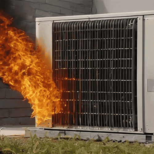 Professional AC fire restoration service underway at a property in Pembroke Pines, FL