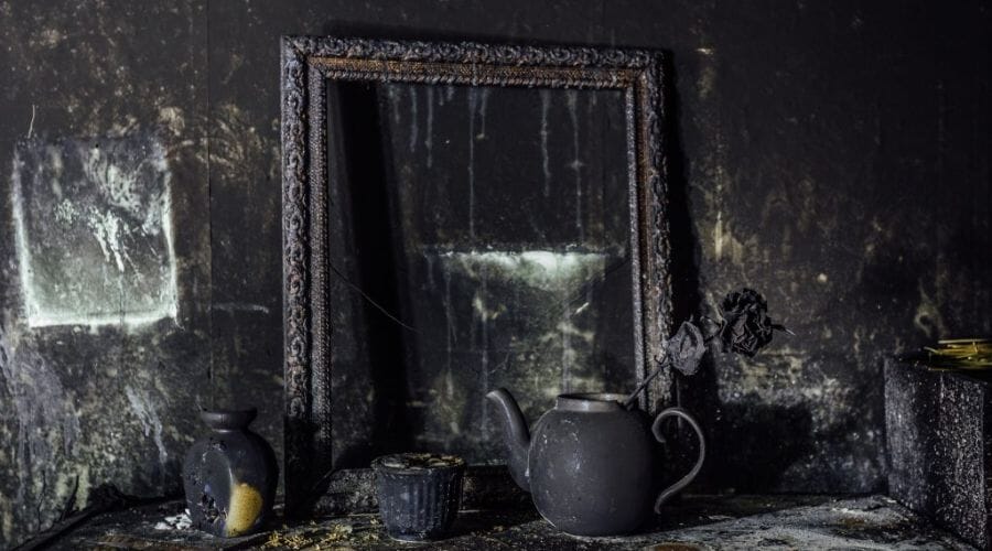 Professional ash cleanup service underway at a property in Alto, TX