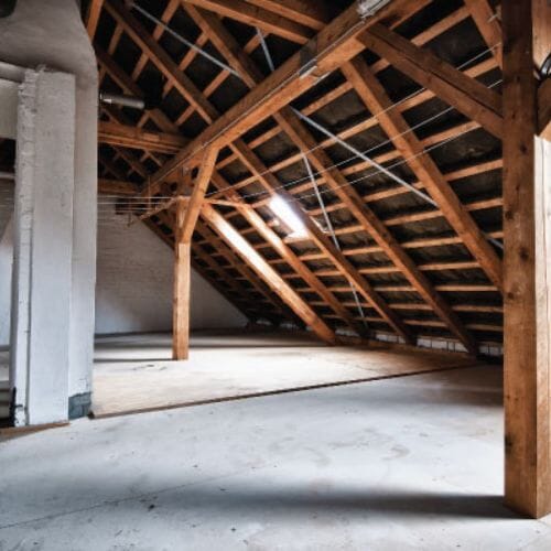 After results of ATTIC DAMAGE RESTORATION project completed for a property in Houston