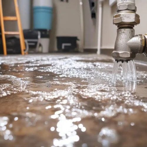 Professional basement damage restoration service underway at a property in Pembroke Pines, FL