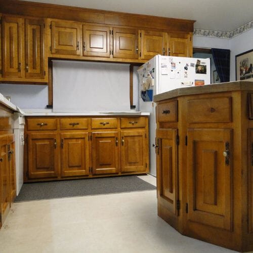 Professional Cabinet Repair Restoration service underway at a property in Pembroke Pines, FL