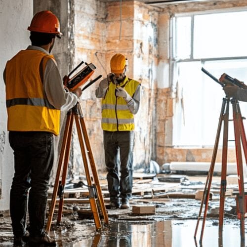 Professional Commercial Water Damage Repair service underway at a property in Pembroke Pines, FL