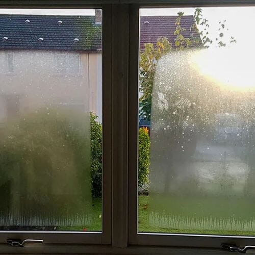 After results of condensation problem mitigation project completed for a property in Pembroke Pines, FL