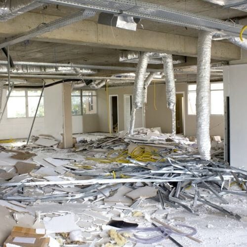 After results of Construction Site Damage Restoration project completed for a property in Pembroke Pines, FL