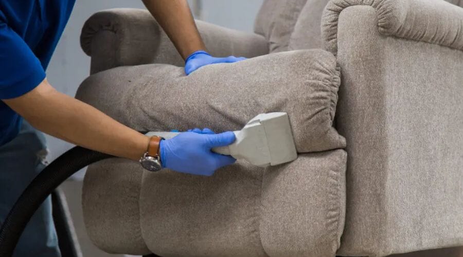 After results of contents cleaning project completed for a property in Ames, TX