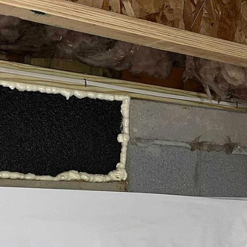 Professional Crawlspace Vent Sealing & Conditioning service underway at a property in Pembroke Pines, FL