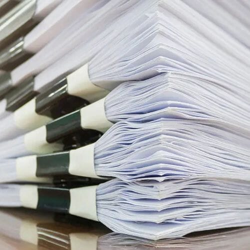 After results of Document Drying & Restoration project completed for a property in Pembroke Pines, FL