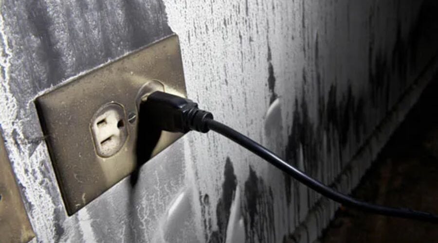 After results of electrical fire damage cleanup project completed for a property in Acala, TX