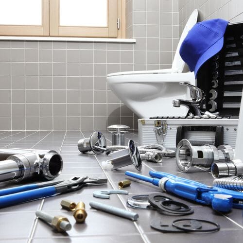 After results of emergency plumbing repairs project completed for a property in Pembroke Pines, FL