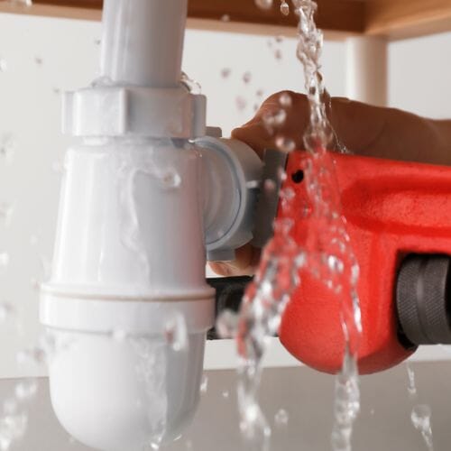 Professional emergency plumbing repairs service underway at a property in Pembroke Pines, FL