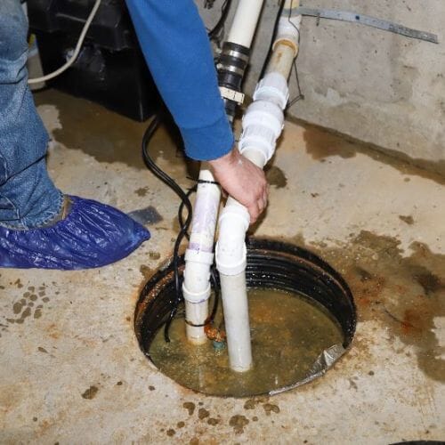 Professional Emergency Sump Pump Installation Repair service underway at a property in Pembroke Pines, FL