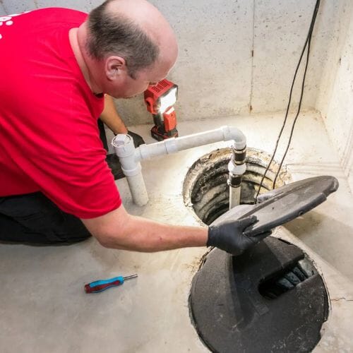 After results of Emergency Sump Pump Installation Repair project completed for a property in Pembroke Pines, FL