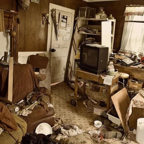 After results of hoarding cleanup project completed for a property in Pembroke Pines, FL