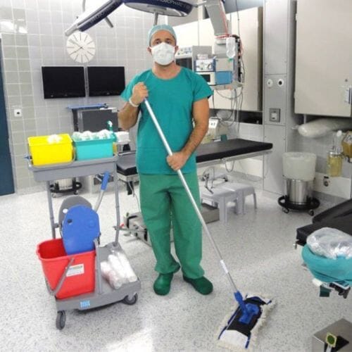 After results of hospital healthcare facility decontamination project in Houston