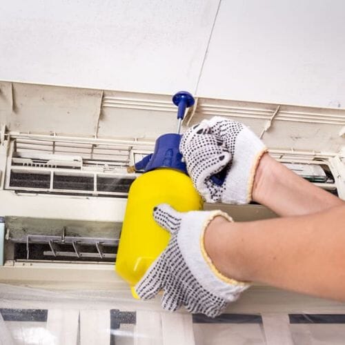 Professional HVAC mold remediation service underway at a property in Pembroke Pines, FL