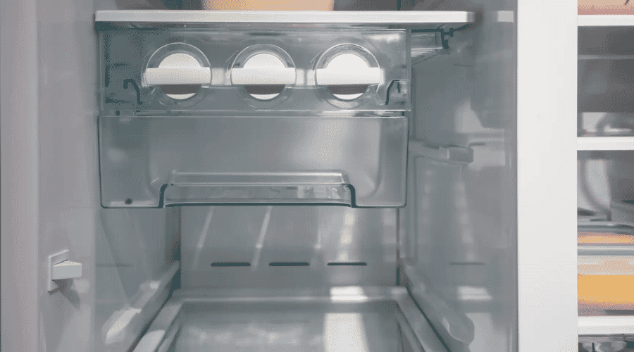 After results of ice maker leak cleanup project completed for a property in Alice Acres