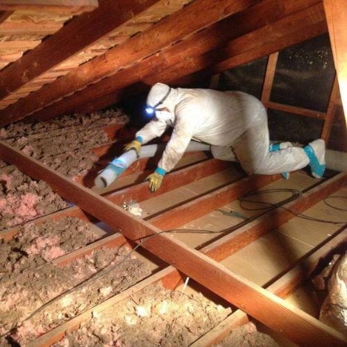 After results of Insulation Replacement project completed for a property in Pembroke Pines, FL