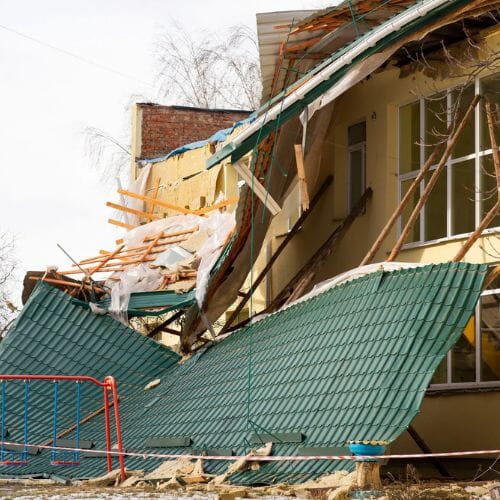 Professional Large Loss Restoration Services service underway at a property in Hialeah, FL