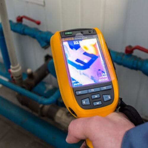 After results of leak detection project completed for a property in Houston