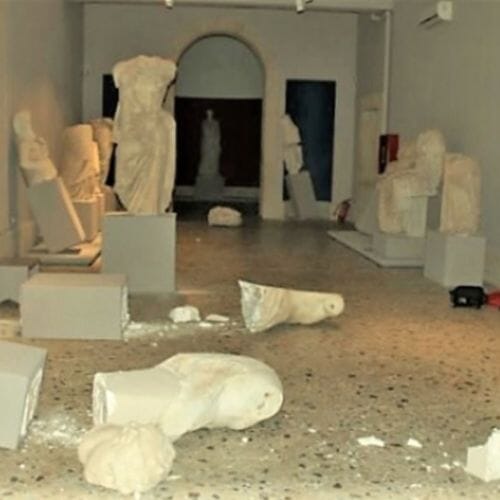 After results of museum damage restoration project completed for a property in Pembroke Pines, FL