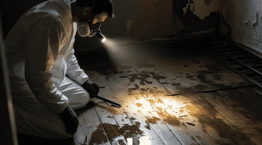 After results of residential water damage project completed for a property in Allen, TX