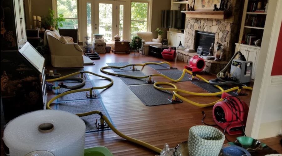 After results of sanitary cleanup project completed for a property in Bellmead