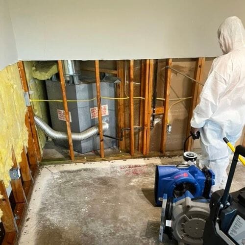After results of Sewage Backup Cleanup & Sanitation project completed for a property in Pembroke Pines, FL