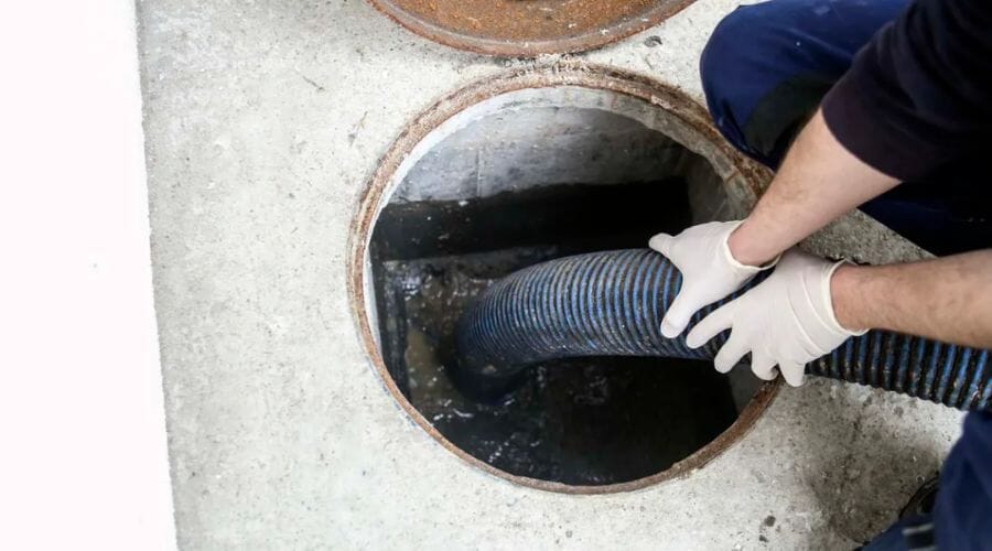 After results of sewage backup cleanup project completed for a property in Atascocita