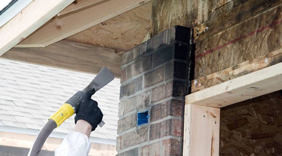 After results of smoke damage cleanup project completed for a property in Barrera, TX