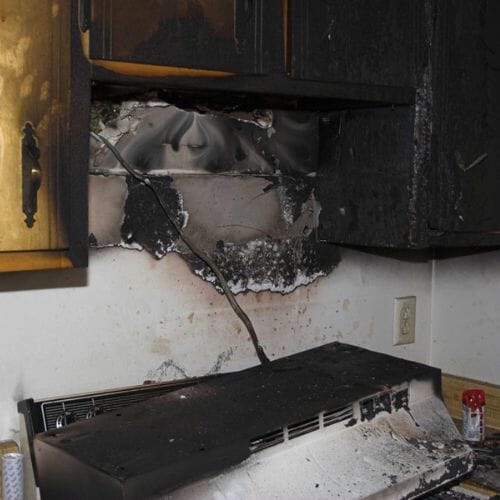 After results of soot damage removal project completed for a property in Pembroke Pines, FL