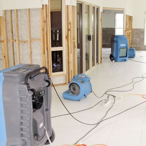 Professional Structural Drying and Dehumidification service underway at a property in Pembroke Pines, FL