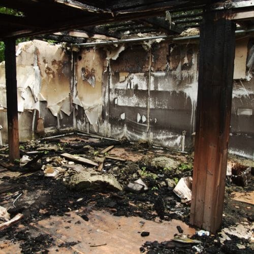 After results of structural fire damage repair project completed for a property in Pembroke Pines, FL