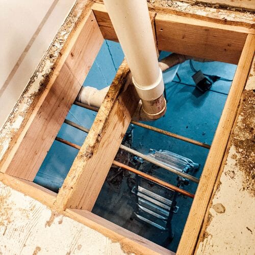 After results of Subfloor And Under-House Water Leak Repair Pembroke Pines, FL project completed for a property in Pembroke Pines, FL