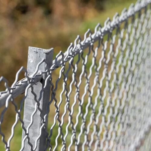 After results of Temporary Fencing Installation project completed for a property in Pembroke Pines, FL