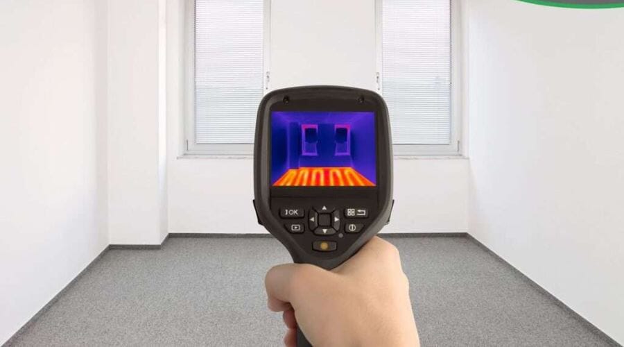 After results of thermal imaging inspection project completed for a property in Bear Creek