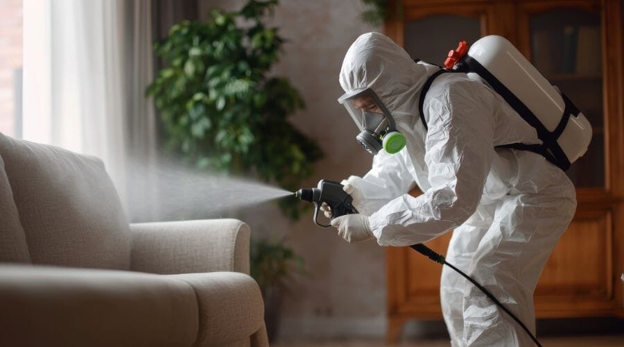 After results of toxic odor removal project completed for a property in Anson, TX