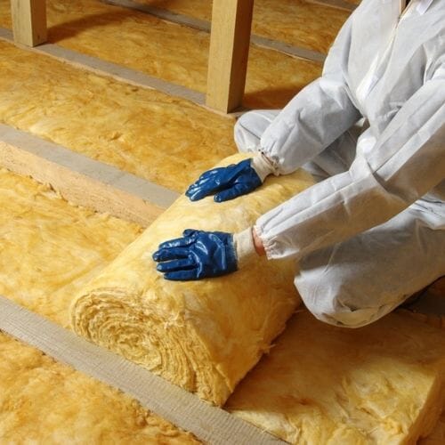 Professional wet insulation removal and replacement service underway at a property in Pembroke Pines, FL