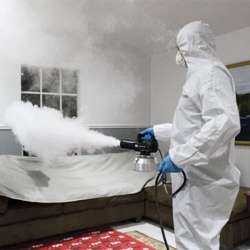 After results of whole-building fire and smoke odor removal project completed for a property in Pembroke Pines, FL