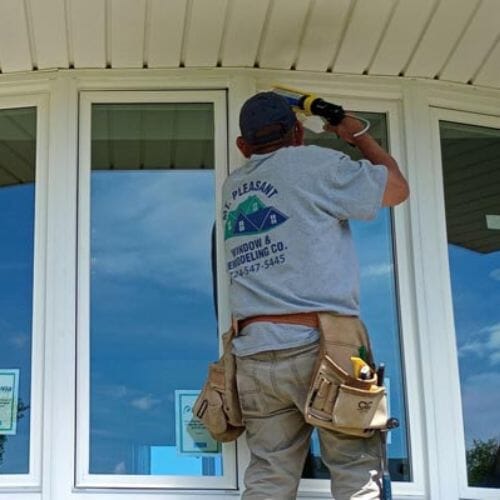After results of window replacement project completed for a property in Pembroke Pines, FL